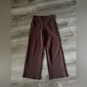 OGL Wide-Leg Pull-On Pants – Rich Brown – Small
